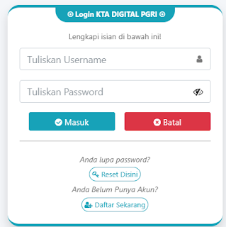 Register PGRI Kota Malang - Persatuan Guru Republik Indonesia Cabang Kota Malang